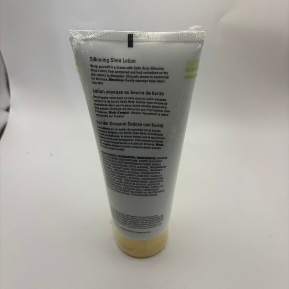 MARY KAY SATIN BODY~SILKENING SHEA LOTION~WHITE TEA AND CITRUS~NEW / SEALED - Picture 2 of 2